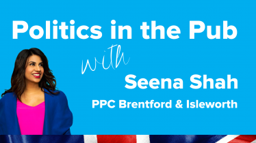 Politics in the Pub with Seena Shah